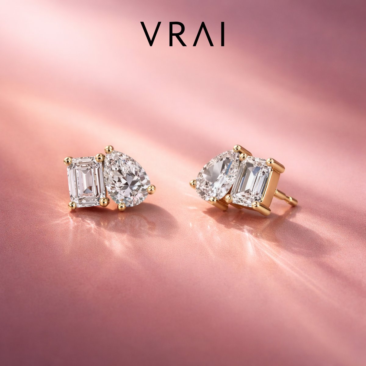 This Valentine’s Day, celebrate your unique bond with fine jewelry featuring VRAI created diamonds.
