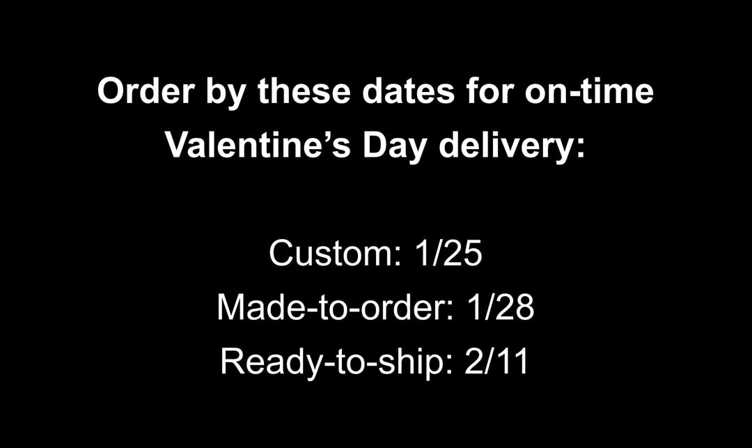 US - Valentines Day Cut Off Dates - 1.25
