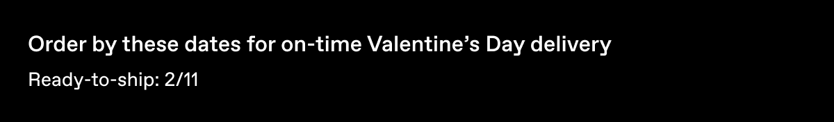 US - Valentines Day Cut Off