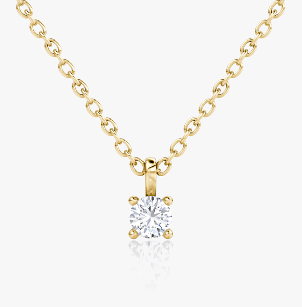 Petite Solitaire Pendant