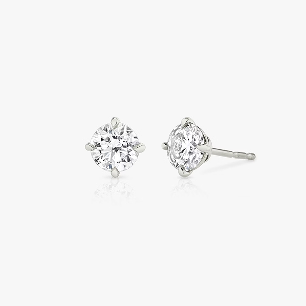 Solitaire Stud - WG - 1ct