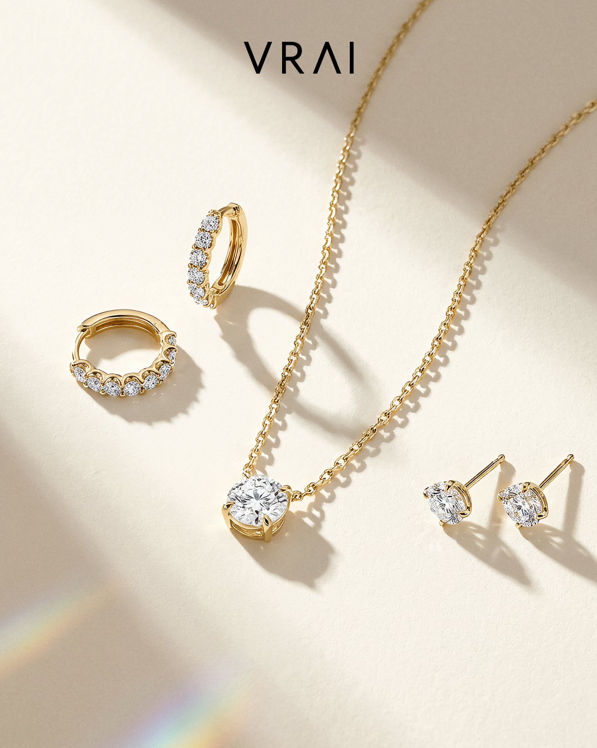Discover the timeless designs featuring VRAI created diamonds, made to love this season and for a lifetime.