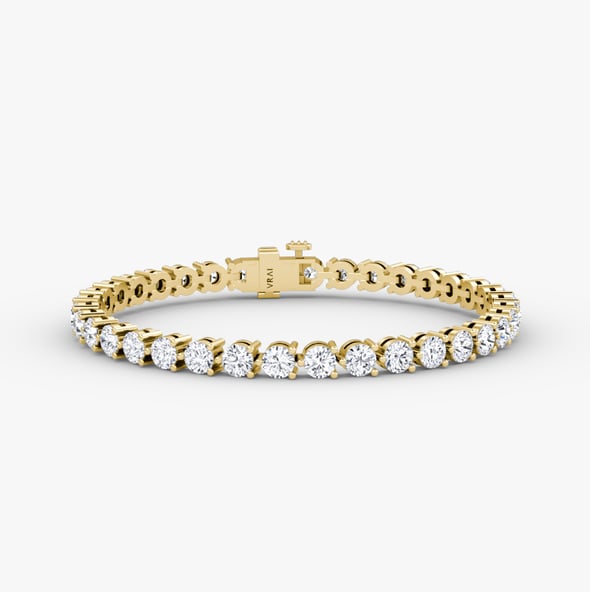 Tennis Bracelet Yellow Gold