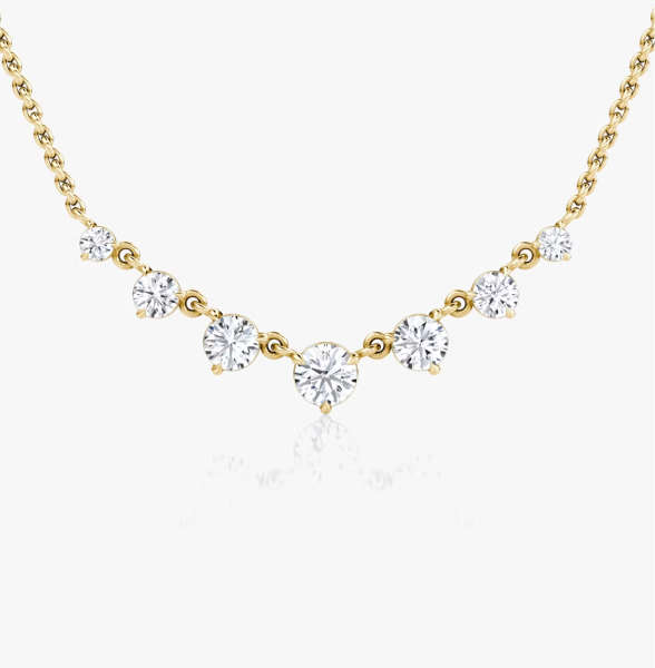 Linked Tennis Necklace