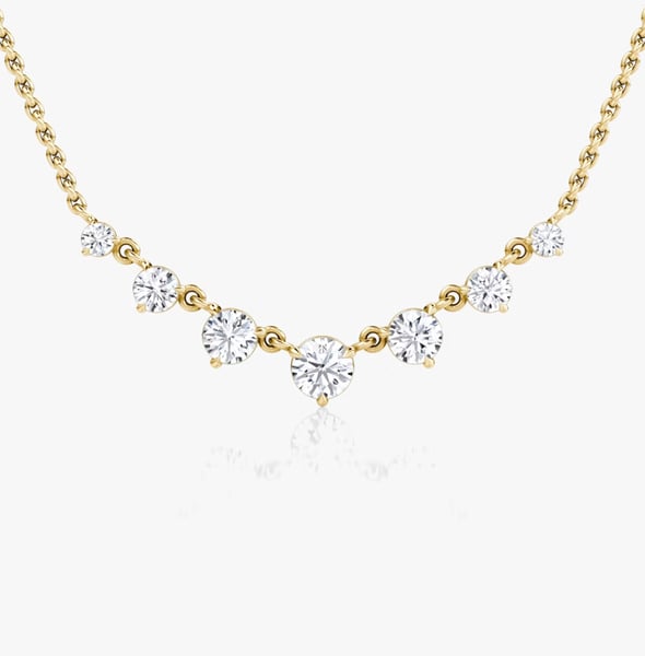 Linked Tennis Necklace