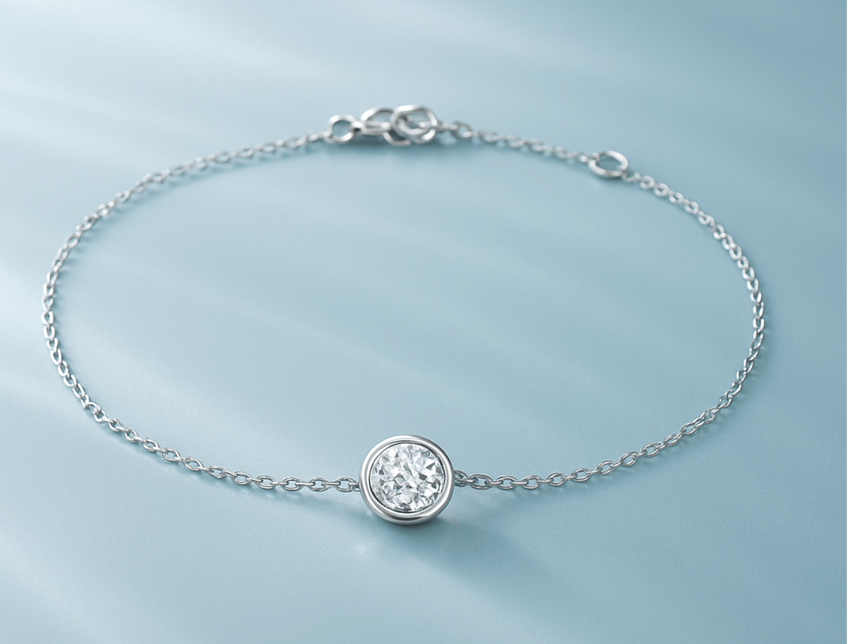 Complimentary Bezel Bracelet