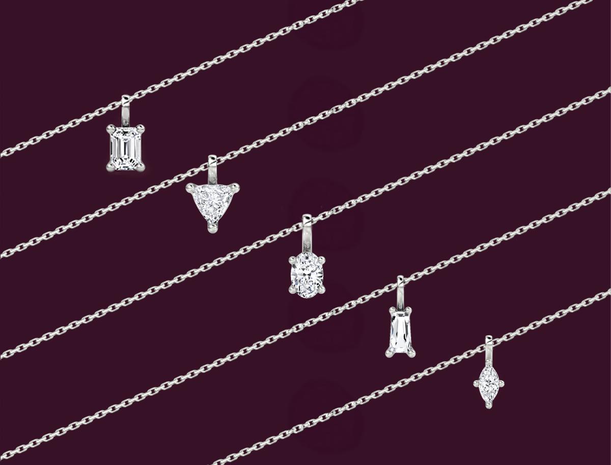 Receive a Petite Solitaire Pendant