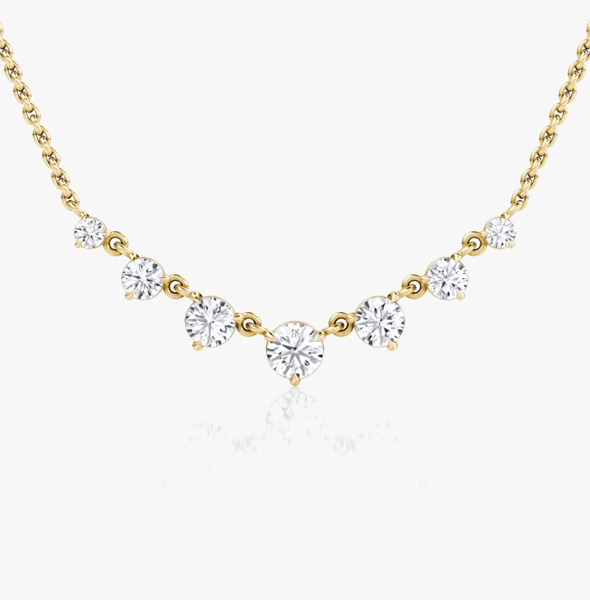 Linked Tennis Necklace