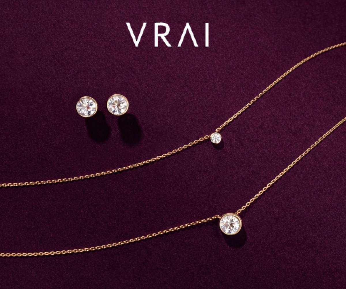 Start 2026 off right with scintillating fine jewelry featuring VRAI created diamonds.