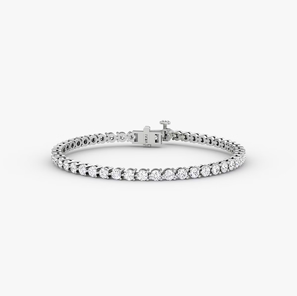 Tennis Bracelet Medium - Round Brilliant - WG