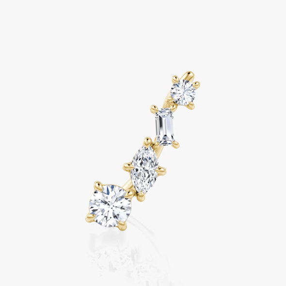 Shooting Star Ear Climber - YG