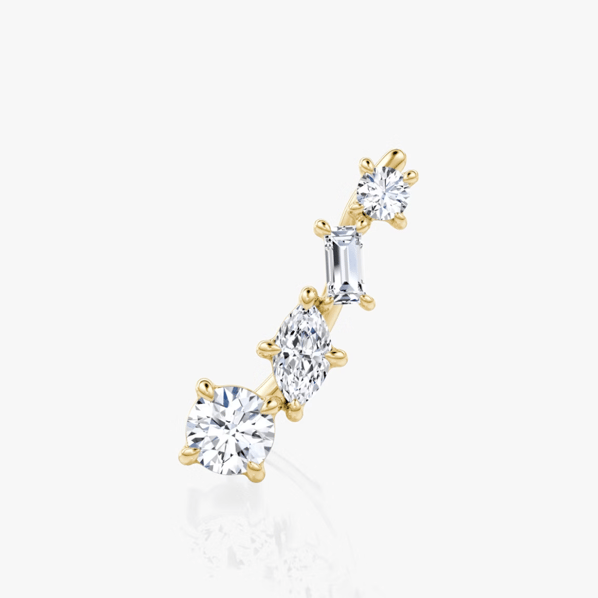 Shooting Star Ear Climber - YG