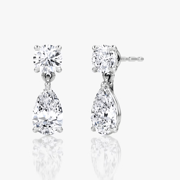 Signature Drop Earrings - WG - sqr