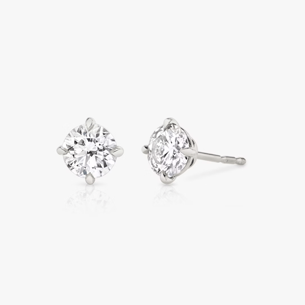Solitaire Studs - WG - sqr