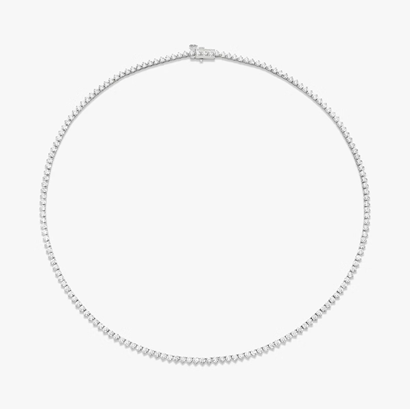Tennis Necklace Petite WG