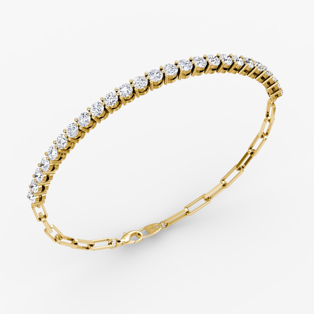Paperclip Tennis Bracelet