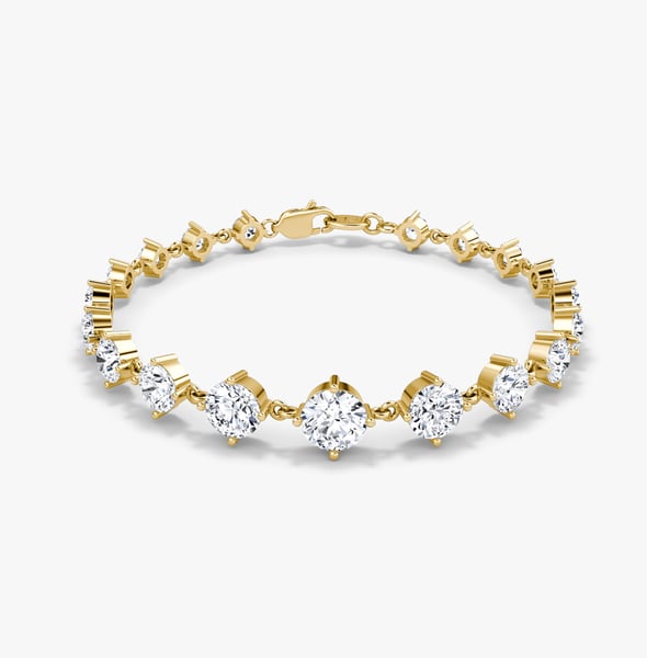 Infinity Linked Tennis Bracelet