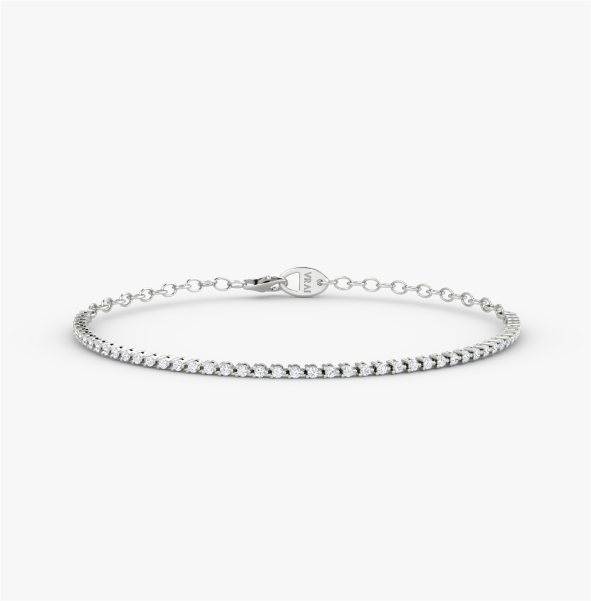 HALF TENNIS BRACELET