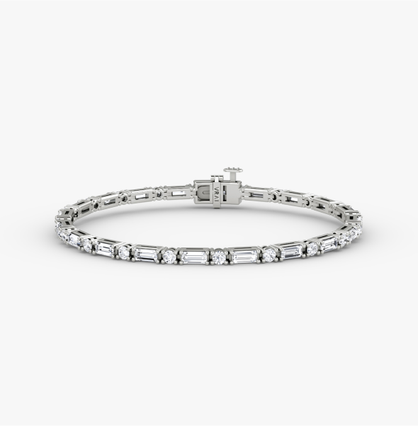 Mixed Shape Tennis Bracelet