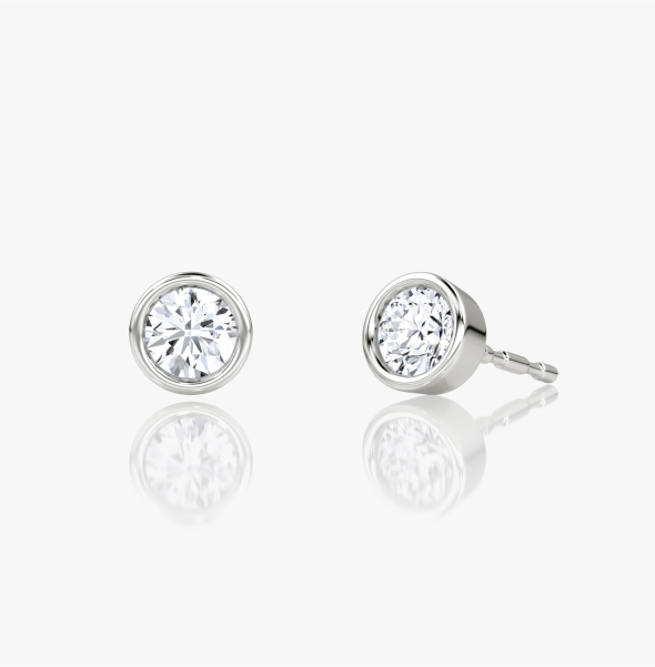 BEZEL SOLITAIRE STUD